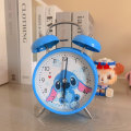 Miniatyrbild 3 av 3: Stitch Cartoon Dubbelklocka Väckarklocka Sängklocka