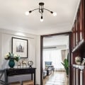 Pikkukuva 2 / 5: Moderni kattovalaisin, Vintage rautakattovalaisimet E27, 3 valon LED-kattokruunu keittiöön, ravintolaan, olohuoneeseen