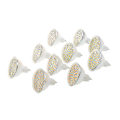 Miniatyrbillede 1 af 5: 10 x Mr16 5.3 60 Smd LED-pære Spotlight 3w Varm Hvid Energibesparende