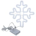 Miniatyrbilde 5 av 8: 70 tommers neonreklame romantisk jule-snøfnugg batteri USB