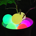 Miniatyrbillede 1 af 5: LED Spa-lys, Vandtæt Flydende Pool-lys, Farveskiftende Badelys, Boblebadsboldlys til Børnegave, Fest, Indendørs og Udendørs Dekoration-1stk
