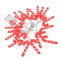 Miniatyrbild 5 av 8: 9,8 fot 20 LED julgransljus J-formade LED-lampor