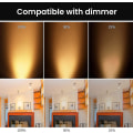 Pikkukuva 4 / 5: Halogeenilamppu Gu5.3 Mr16 35w 12v Lämmin Valkoinen 2800k Himmennettävä, Lasipeite 400 Lumenia 2-Pin Vaihtovalonheitin, 8 Kpl Cisea