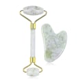 Miniatyrbillede 1 af 5: Gua Sha & Massage Stick Jade Naturlig Krystal Selvom Sorg Gaver Ansigtshudpleje Værktøjer Afslappende