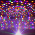 Miniatyrbilde 4 av 7: Disco Ball Disco Lys Fest Disco Lys Projektor LED Festlampe 9 Farger
