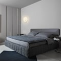 Miniatyrbillede 4 af 5: Pieces Indendørs Væglampe LED Rund Væglampe, Moderne Væglampe til Soveværelse Stue Trappe Korridor, 780 Lumen, Varm Hvid 2900-3200K, Hvid