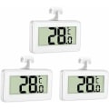 Miniatyrbild 1 av 5: 3X Kylskåpstermometer Digital Termometer Frys Termometer Kylskåp Rum Wa