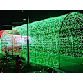 Miniatyrbild 4 av 5: 22M Solcellsdrivna Julgransljus 200 LED 8 Ljusuppsättningar Ljusgirlang Perfekt för Fest, Bröllop, Födelsedag och Utomhus Trädgård (Grön)
