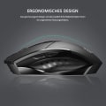 Miniatyrbilde 3 av 7: inphic trådløs mus, stille oppladbar trådløs mus, ergonomisk bærbar