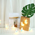 Miniatyrbild 8 av 8: 1,5 m lång 10 LED silikon nattljuskedja i söt alpackaform