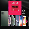 Miniatyrbillede 5 af 5: R-sim15 Ultra Iccid Nanosim Unlock-kort Kompatibel Iphone 11 Pro Max 8 7 6 Kompatibel Ios 13