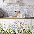 Miniatyrbilde 6 av 6: Planter og blomster kreative flere collager grønn plantevegg