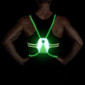 Miniatyrbillede 1 af 5: Løbelys, løberefleksvest med justerbare LED-lys, genopladelig