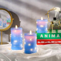 Miniatyrbillede 1 af 5: LED stearinlys 360 graders visningsvinkel stjernelyskæde 3 pakke LED