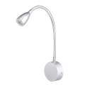 Miniatyrbilde 5 av 5: Svanehals sengelampe, justerbar LED-lys for lesing - Kald hvit