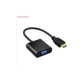 Pikkukuva 3 / 3: HDMI-VGA HD -sovitinkaapeli ääni- ja videoteholähteen liitinmuuntimella, sopii