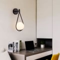 Miniatyrbilde 1 av 5: Sfærisk design LED vegglampe - Moderne og elegant atmosfære i hjemmet ditt!