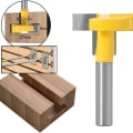 Pikkukuva 2 / 7: 8mm T-ura T-muotoinen ura jyrsinterät puuntyöstöleikkaus
