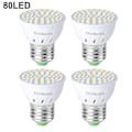 Miniatyrbild 1 av 5: Glödlampa Icke-dimmbar Hög Ljusstyrka 48/60/80 Led E27/e26 Hushåll Energisparande Lampa