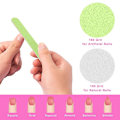 Miniatyrbild 4 av 5: Set med 12 nagelfilar, 12,9x 1,2cm, Grupp A, Flerfärgad