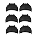 Miniatyrbilde 2 av 5: Pakke med lysebrune parykkluer for lace front parykker med silkefôr, vevd, elastisk nylon parykklue for kvinner, menn, barn og jenter
