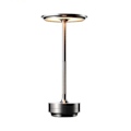 Miniatyrbilde 2 av 4: Trådløs skrivebordslampe dimbar vanntett metall usb oppladbar skrivebordslampe-1 stk