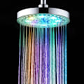 Miniatyrbild 6 av 8: 3-färgad LED-lampa, automatisk temperaturkontroll för duschen