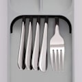 Miniatyrbild 3 av 6: Besticklåda Expanderbar Besticklåda Organizer Vit