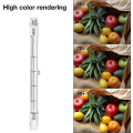 Miniatyrbilde 3 av 4: Dimbar R7s 118mm 300w halogen pærelyspære Ac 220-240v 3100lm lineær halogen flomlys egnet for landskapsbelysning, sikkerhet, gatebelysning -5p