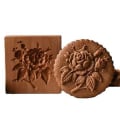Miniatyrbillede 1 af 3: Træ Cookie Form Udskåret Træ Peberkage Form Peberkage Køkken