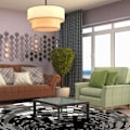 Miniatyrbild 3 av 7: 3D-matta, halkfri 3D optisk illusion matta,