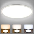 Miniatyrbilde 1 av 6: 24W LED taklampe dimmbar 3000K/4000K/6000K varm hvit kald hvit Ø30cm