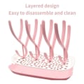 Miniatyrbillede 3 af 5: Tørrestativ til babyflasker | Drikkekopper til småbørn, Børneservice Pink