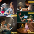 Miniatyrbilde 5 av 5: Moderne metallisk gullmalt rottedesign bordlampe dyremuslampe stue spisestue soverom bordlampe