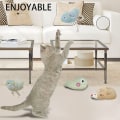 Miniatyrbillede 4 af 5: Pcs Catnip Legetøj, Sød Kattelegetøj Blødt Plys Legetøj Style1