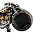 Miniatyrbild 4 av 5: Kreativ motorcykelmönster väckarklocka, cool klocka för hemmet, födelsedagspresent