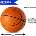 Miniatyrbilde 2 av 5: Mini Basketball Hoop 2 Pack Safe og Stille Små Basketballsett