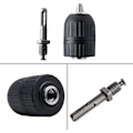 Miniatyrbillede 3 af 5: 13mm Nøgleløs SDS Adapter Hammerboremaskine Bor