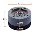 Miniatyrbilde 2 av 5: 4-pak Anti-vibrasjonsputer Universal Vaskemaskin Anti-vibrasjonsputeføtter Stabilisator