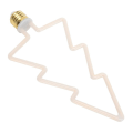 Miniatyrbilde 3 av 8: LED dekorativ lampe E27/2700K 8W retro treform