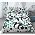 Miniatyrbilde 1 av 2: XM-9# 3D Panda Animal Cute Kit Dynetrekk Tredelt Sett Firedelt Sett