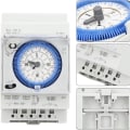 Miniatyrbillede 3 af 5: Mekanisk timer, timer 250VAC 16A timer relæ high-end kontrolchip 15 minutter