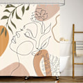 Pikkukuva 3 / 5: Suojakalvo 180x200cm boheemi vedenpitävä suihkuverho