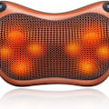 Miniatyrbillede 1 af 5: Massager Shiatsu 3D massagepude med varmefunktion Elektrisk nakkemassager