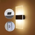 Miniatyrbillede 3 af 5: Batteridrevet væglampe til indendørs brug med afbryder, genopladelig batterivæglampe LED-lampe USB-genopladelig, børneværelse natlys berøringskontrol Ma
