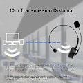 Miniatyrbilde 3 av 4: In-ear-hodetelefoner for Oculus Quest 2 VR-headset-spill, støyreduksjon, bass, stereo-ørepropper for Meta Oculus Quest 2-tilbehør