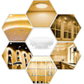 Miniatyrbild 4 av 4: 4 st Gx53 LED-lampa 7w 3000k, varmvit, ej dimbar, inget flimmer, ersätter 50w halogen Gx5.3 eller Cfl 9w 13w, 560lumens, 120