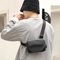 Pikkukuva 4 / 5: Uusi Street Trend Cross-border miesten laukku Oxford Crossbody laukku, jossa on yksivärinen.