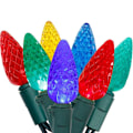 Miniatyrbillede 2 af 8: 16,4 fod lang 50 LED jordbær lyskæde, batteridrevet