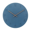 Miniatyrbild 1 av 2: Minimalistisk 29cm väggklocka - tyst kvartsurverk för kontor, sovrum